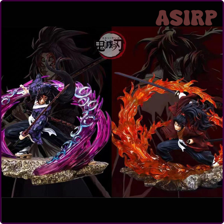 ASIRP 21cm Demon Slayer Kokushibo Tsugikuni Yoriichi Anime Figure with ...