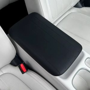 OURTOUR Miếng lót chống trượt Vỏ hộp tỳ tay Vỏ bọc có thể giặt được. Silicone Tấm lót bệ trung tâm  2026 Chống trầy xước. Tấm bảo vệ tay vịn xe hơi Cho Dành cho Geely Xingyuan EX2 EMAS 5 Phụ kiện nội thất