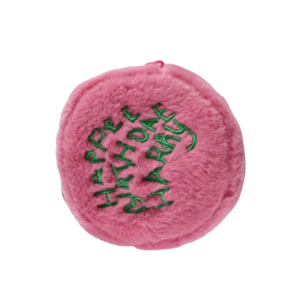 Round Purse Plush Change Pouch with Keychain Lovely Wallet Key Bag for Women Kids Small Makeup Bag Bag Gifts