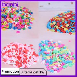 banbi ลูกอมปลอมโพลิเมอร์ดินเหนียว10กรัม/แพ็คโรยอุปกรณ์โทรศัพท์น้ำเมือก DIY