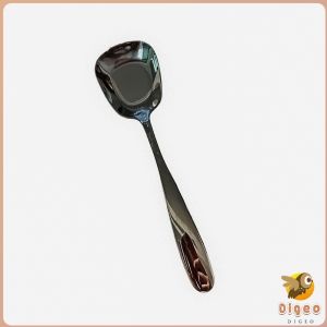 Digeo Stainless Steel Soup Spoon Large Capacity Long Handle Public Tablespoons Kitchen Tableware