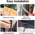 D-Shape Car Door Rubber Seal Strip,Black Automotive Weather Stripping with Self-Adhesive to Reduce Noise and Water-Leaking fit Most Car,Truck,SUV,RV,Boat and Home Application,18ft (18ft). 
