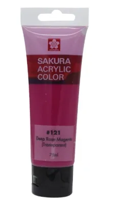 สีอะคริลิค sakura (ซากุระ) Sakura Acrylic Color 75ml.