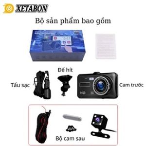 Camera hành trình ô tô X4 Full HD  màn hình cảm ứng quay đêm rõ nét Bảo Hành 12 Tháng 1 đổi 1