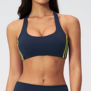 MUTUER Yoga đồ lót phụ nữ thông gió chạy phòng tập thể dục tập thể dục Crop Top Bra chống sốc đẩy lên thể thao Bralett