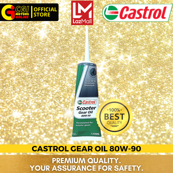 Castrol Scooter Gear Oil 80W90 (120mL) Lazada PH