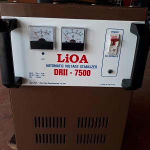 Ổn Áp Lioa 7.5KVA 1 Pha 7500-DRII Dải 50-250V