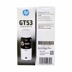 HP GT52/GT53 BLACK Ink ORIGINAL GT 52/53 Tinta Hitam Pengganti GT51 BIZBOX ACC...