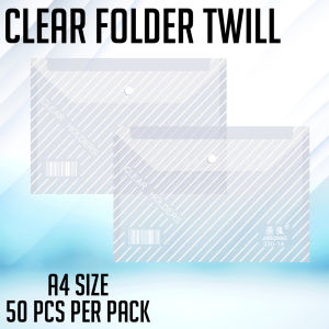 WPS A4 Transparent File Bag Waterproof Filing Storage Bag Student Organizer Information Clear Envelope