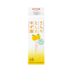 [Bundles of 3/6] Choya Sarari Umeshu Liqueur Plum Yuzu Honey Less-Sugar 1000ml 1L 8% Japan Import