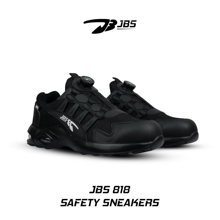 Sepatu Safety Sneakers Putar Sneakers Safety Pelindung Baja Anti