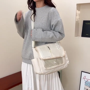 Đáng yêu itabag cho pin hiển thị Túi Đeo Vai Harajuku thời trang đi lại Túi cặp đi học Nhật Bản Phong Cách Túi đeo chéo