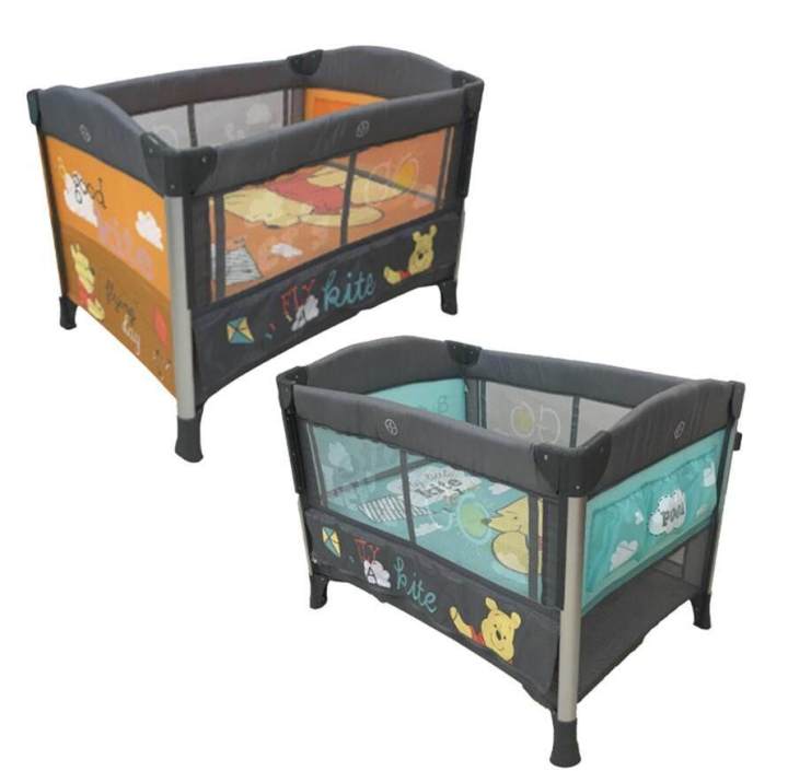 ⊿DN4960 Disney Winnie The Pooh Baby Layers Playpen Bed Crib - Main Image
