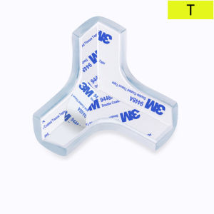 [HCM] Miếng Silicon Bọc Cạnh Bàn - Bịt Che Góc Nhọn Trong Suốt- Tránh Va Đập Cho Bé (Trái Tim/Mặt Cười/Đầu Tròn) GL314