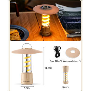 Camping Light Camp Lantern LED Flashlight Rechargeable Emergency Lamp Atmosphere lightwaterproof camping