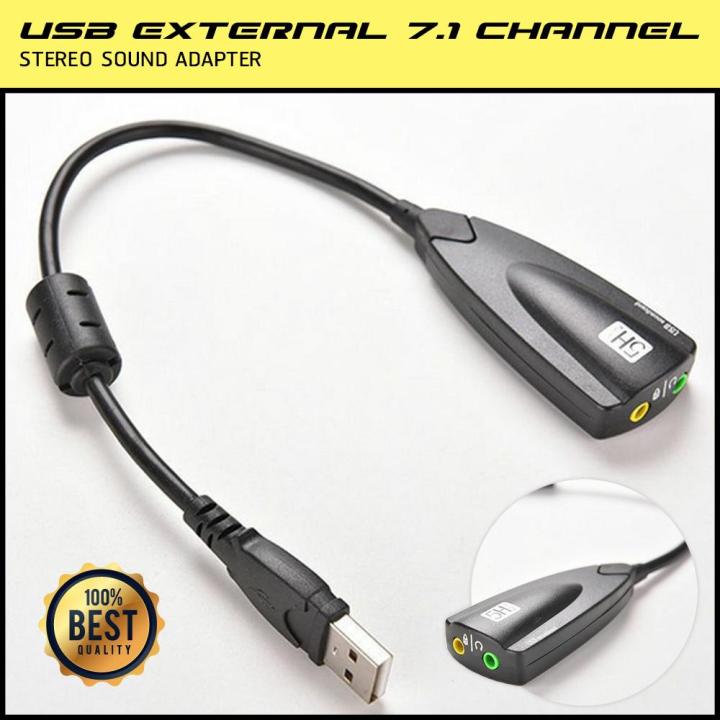 USB Sound Channel USB Steel sound 5HV2 Sound Card Lazada