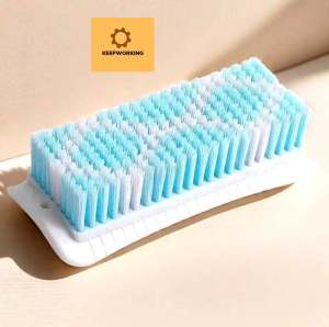 KW SHOP Cleaning Brush Laundry Clothes Board Brush Bristle Scrubbing Brush Home