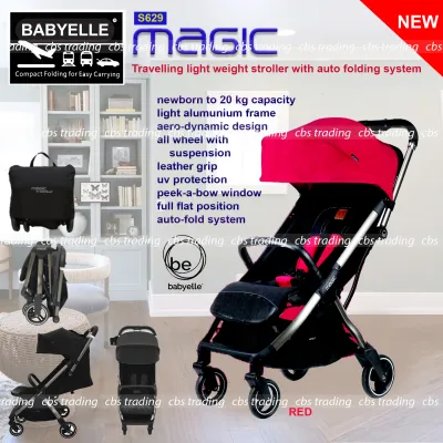 Babyelle Stroller S-629 MAGIC With BagPack - Babyelle MAGIC - Kereta Dorong Bayi
