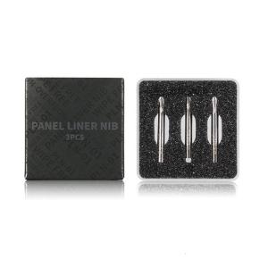 ปากการะบายสีแบบไม่ลื่นสำหรับเครื่องมือโมเดลเครื่องมือสแตนเลสสตีลทำสีด้ามจับโลหะอุปกรณ์ปลายปากกา