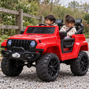 Kids Electric Car Ride On Adventure Jeep 2 Seater Rechargeable SUV Driving Vehicle Remote Controlled