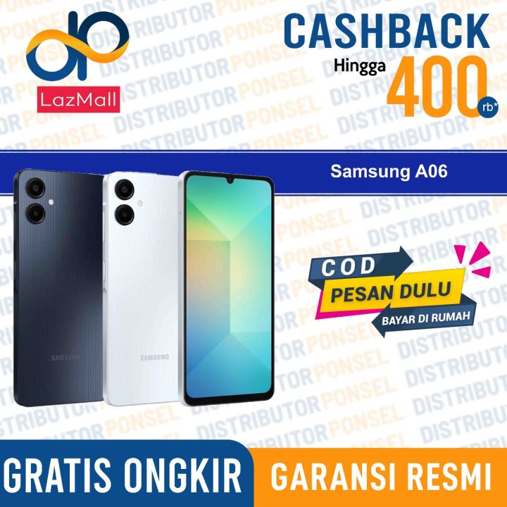 Samsung Galaxy A06 5G / 4G - LTE 6/128 GB 4/128 GB 4/64 GB Garansi