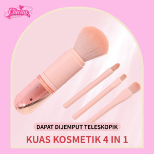 CHARM Brush Kosmetik Make Up Komplit Set Kecantikan Kuas Makeup Kayu Set / Cocok untuk cairan & bubuk & krim / Kuas Rias Wajah & Mata