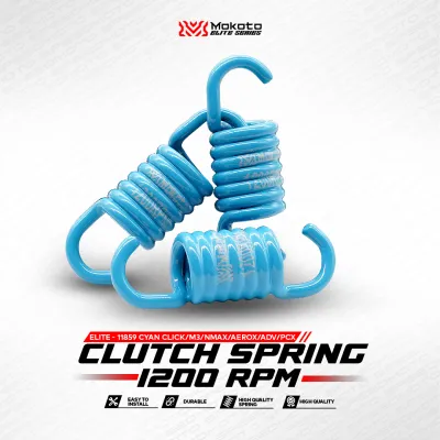 MOKOTO ELITE CLUTCH SPRING RED 1000RPM / CYAN 1200RPM FOR CLICK MIO I125 NMAX AEROX ADV PCX MOTORCYCLE 1PC