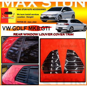 VOLKSWAGEN GOLF MK8 GTI R LINE R REAR WINDOW LOUVER COVER GOLF GTI GOLF R-LINE GOLF R WINDOW LOUVER COVER BODYKIT