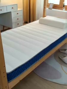 Four Seasons Universal Thickened Nanjiren Latex Mattress Single Student Dormitory 0.9 Rice Bed Lower Bed Tatami Mattress Hair Pack Foldable Non-Collapse Soft Cushion Household Sponge Mat Simmons Floor Mat
