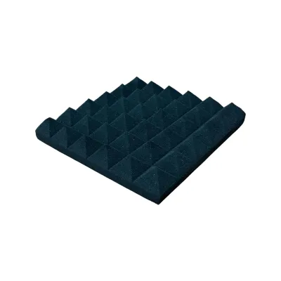 CHEAPEST!!! Bean Estore 12 Pcs Acoustic Sound Proof Foam Panels 30 * 30 * 5cm Soundproofing Treatment Studio Wall Padding Sound Absorbing Dampening Foam Treatment Fireproof Soundproof Pyramid