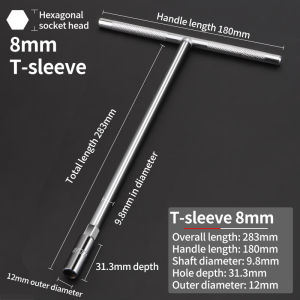 Heavy-duty Y-type socket wrench high-torque heat-treated three-way wrench suitable for automotive/motorcycle repair available in various sizes.