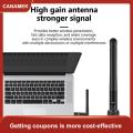 【CANAMEK】 Bộ chuyển đổi wifi USB mini mt7601 Bộ thu Wi-Fi Card mạng không dây 150Mbps rtl8188 cho máy vi tính để bàn máy tính xách tay 2.4GHz. 