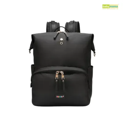 Mambo Nylon Waterproof Multipocket Diaper Bag | Baby Diaper Bag Travel Backpack Carrier Essentials
