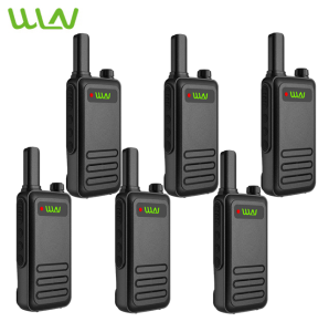WLN KD-C210 KD-C1 Upgraded  2W 16 Channel UHF 400-470MHz Two Way Walkie Talkie Radio w/ One Click Code Breaking-SET OF 6