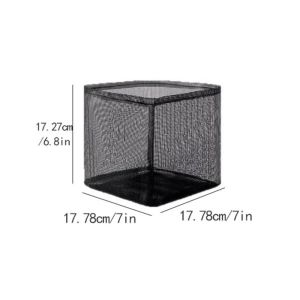 OWMXZL Lưới mịn Giỏ trồng cây thủy sinh Có khả năng thấm nước PVC Túi trồng cây trong ao Có thể tái sử dụng Chậu trồng cây thủy sinh Trồng cây dưới nước