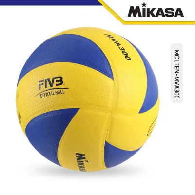 MIKASA V300W MVA330 Sports Volleyball FIVB Official Size 5 Match Volleyball International Standard Training Tournament Volleyball Portable Outdoor Beach PU Leather Volleyball