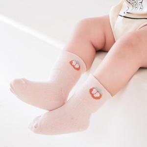 น่ารักเกินต้าน! ถุงเท้าเด็ก ใส่แล้วนุ่มสบายไม่อึดอัด ผ้าฝ้ายผสม Lycra ยืดหยุ่นดีสุด ๆ มั่นใจทุกก้าว W13