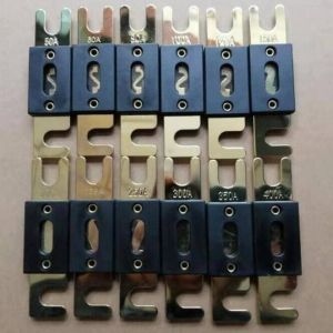 10Pcs/Lot CNL ANL 50A 80A 100A 125A 150A 200A 225A 250A 300A 350A 400A Bolt on Fuse Auto Stud Fuse Golf Cart Forklift Paller