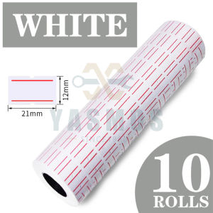 Price Tag Labeller Ink Silver Refillable Portable Price Label Machine Label Sticke