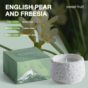 Aroma Scented Candles Natural Soy Wax Candle Essential Oil Clean Burn Kahwin DoorGift Lilin Wangi