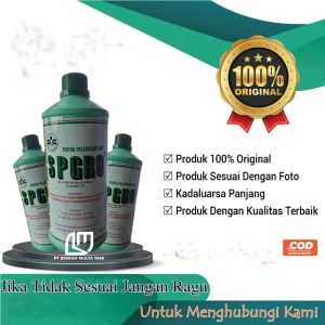 Pupuk Pelengkap Cair Organik SPGRO Hijau 750 ML Original Penyubur Tanaman
