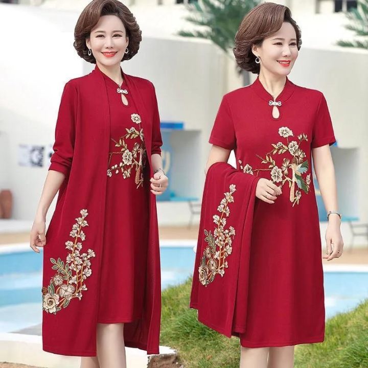 mother-in-law wedding dress mother's spring high-end women's summer ...