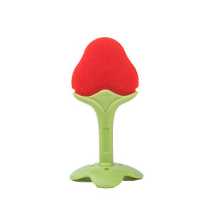 Gigitan Bayi Bentuk Buah Mainan Pengunyah Penguat Gigi Bahan Silkon Teether Baby Fruit - FR Gallery