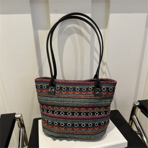 YOOXI กระเป๋าข้ามผ้าใบใหม่ กระเป๋าสตรี กระเป๋าไหล่ขนาดใหญ่