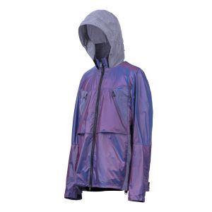 【TECHWEAR】REINDEE LUSION 23SS PURPLE LIGHT BREATHABLE OUTDOOR UV PROTECTION JACKET 2-way Zipper VIBE STREETWEAR