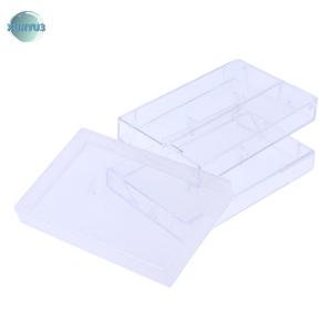 XUNYU3 เทปคาสเซ็ต1ชิ้นกล่องใสบันทึกเสียงแม่เหล็กกล่องเปล่ากันฝุ่น