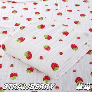 Baby Bath Towel Pure Cotton Six-Layer Gauze Newborn Wrap Summer Newborn Baby Blanket Bayi Selimut Kecil 初生婴儿小棉被 包被 地毯 110*110CM