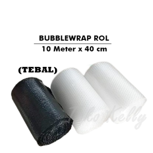 [W16] Bubblewrap Eceran 10 meter x 40 cm Tebal Murah Upack Bubble wrap roll
