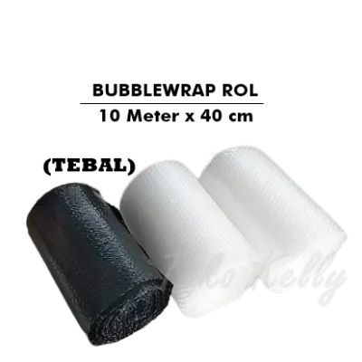 [W16] Bubblewrap Eceran 10 meter x 40 cm Tebal Murah Upack Bubble wrap roll