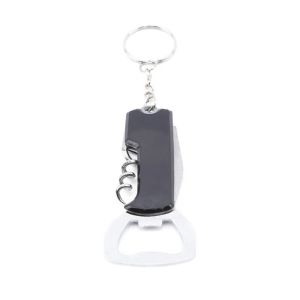 Keychain Beer Bottle Opener Stainless Steel Multifunctional Corkscrew Wine Opener Bar Party Accessories